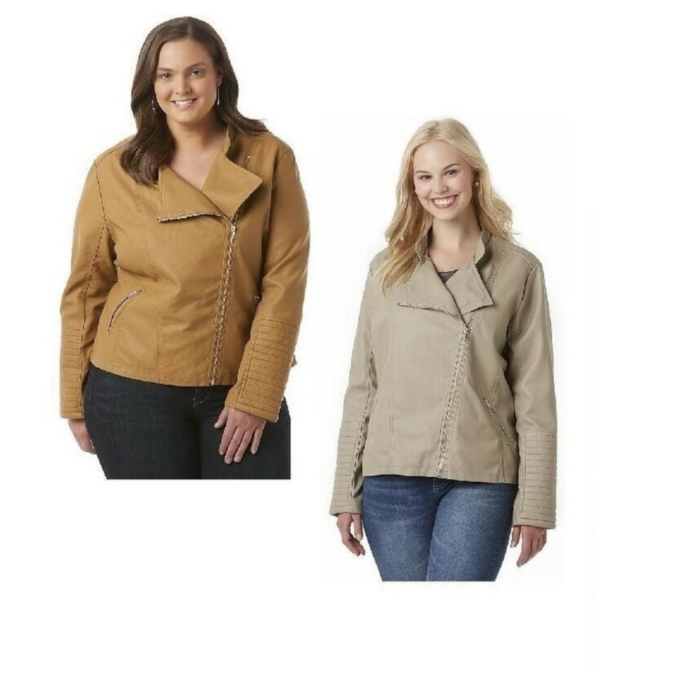 Women's Jacket Metaphor Faux Leather size M, L, 1X, 2X NEW